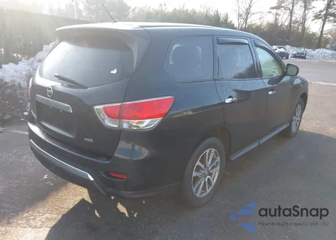 2014 Nissan Pathfinder S from USA, damaged, VIN 5N1AR2MM5EC711696